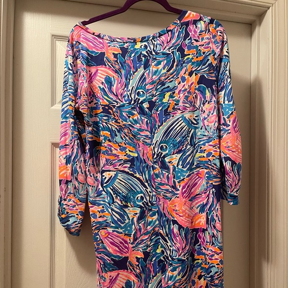 Lilly Pulitzer Seas The Day Linden Dress - Picture 2 of 3